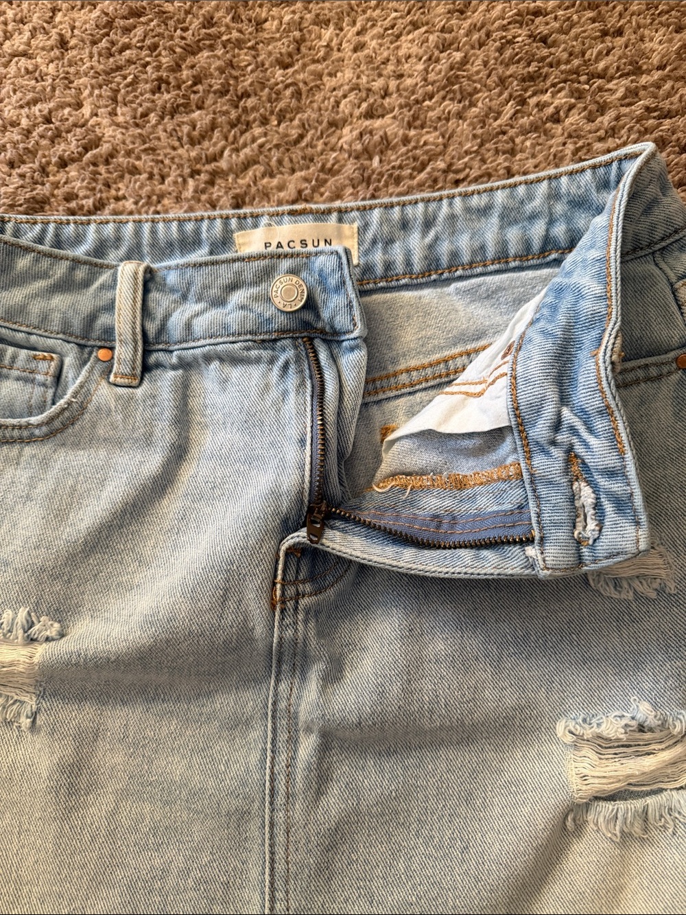PacSun denim skirt size 25 - Picture 2 of 7